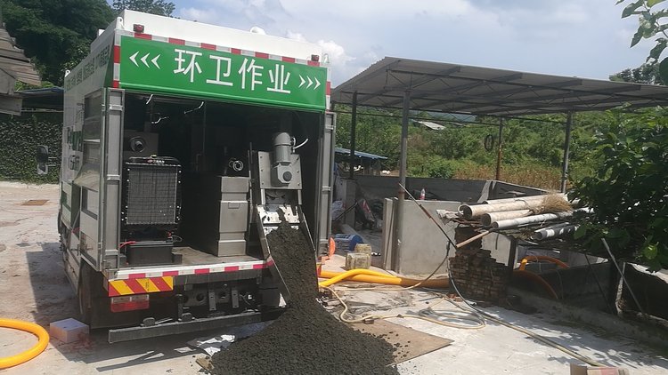 松柏镇污泥干湿分离技术